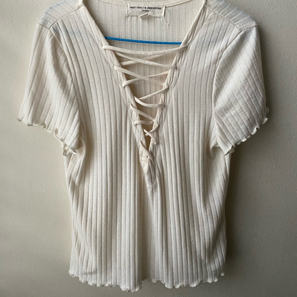 Urban Outfitters Criss Cross Top